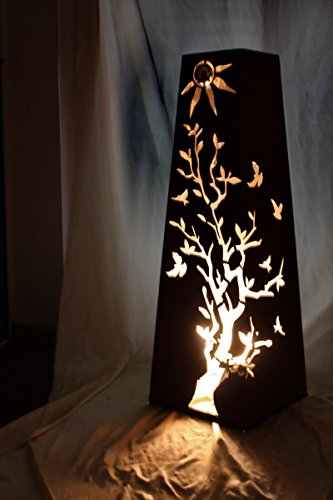 Rost Säule + Schale RS124+S11 Säulen konisch „kostenloser Versand“ Gartensäulen Säulen Deko Blumen - 3