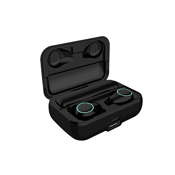 HolyHigh Bluetooth Kopfh?rer Kabellos In Ear Sport Joggen Ohrh?rer Bluetooth 5.0 mit 3000mAh Batterie 120 Stunden Spielzeit IPX6 Wasserdicht Mikrofon f¡§1r iOS Android Samsung Huawei HTC