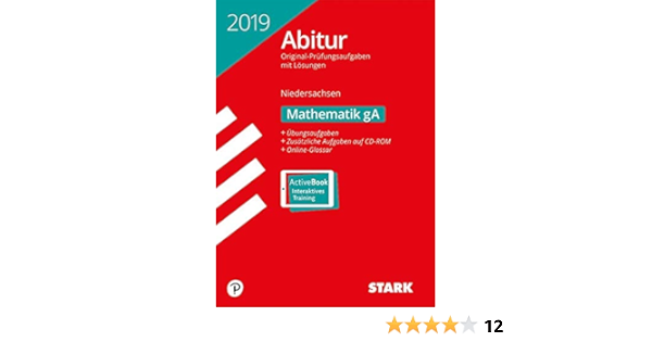 Stark Abiturprufung Niedersachsen 19 Mathematik Ga Amazon De Bucher