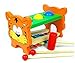 Little Tiger 8 sounds knock tables early childhood wooden educational toys multifunction