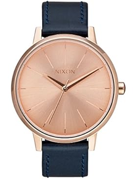 Nixon Unisex-Armbanduhr Kensington Analog Quarz Leder A108 - 2160-00