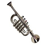 Reig Top Fiesta 3-Note Metal Plated Trumpet (Toy)
