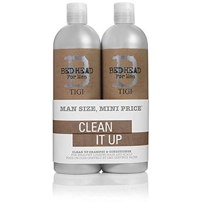 TIGI Bed Head For Men Tween Duo Clean Up It Shampoings 2 x 750 ml