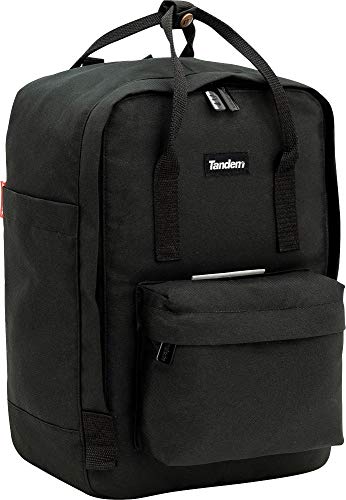 Preisvergleich Produktbild Schwarzer Erasmus Rucksack 38cm