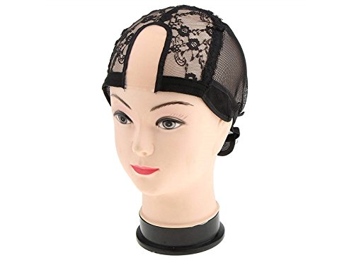 Preisvergleich Produktbild fishroll atmungsaktiv Verstellbare Träger Spitze Perücke Kappe Perücken Weave Zubehör für Damen Herren