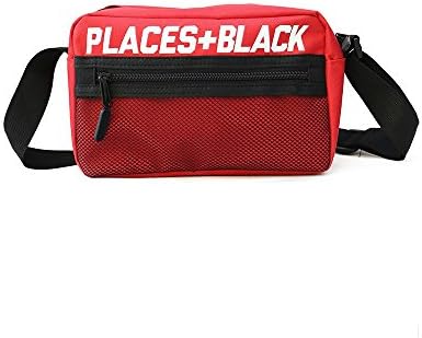 Women Youth Girls Crossbody Shoulder Bag Wallet Purses Boys Chest Gym Bags High School College Sports Dufflels Bike Waist Bags Ins Classic Fashion (P-Red)