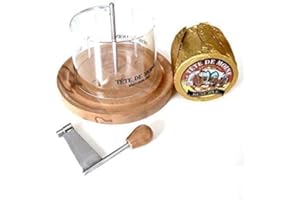 Tete de Moine Komplett Set Käsehobel (Set 1 ganzer Laib Reserve)