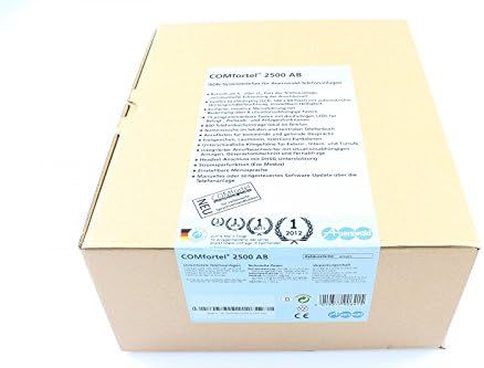 Auerswald Comfortel 2500 AB Corded Phone with Answering Machine ( Hands Free Functionality, System Phone, ISDN Port )