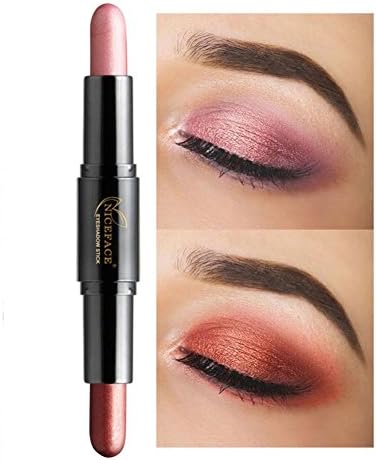 UPXIANG 8 Colours Double Heads Concealer Pen Makeup Concealer Stick Face Highlight Repair Bottoming (G)