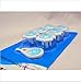 Power socket protection cover Three pin plug cases children protection power source electrical outlet lock, seven-piece, blue
