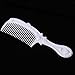 Retro 5 Pcs Professional Hair Care Hair Brush Combs Set With Mirror And Stand White