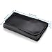 Ovonni 24pcs Professional Superior Cosmetic Makeup Brush Makeup Tools Kit Brush Set Black Brush Roll