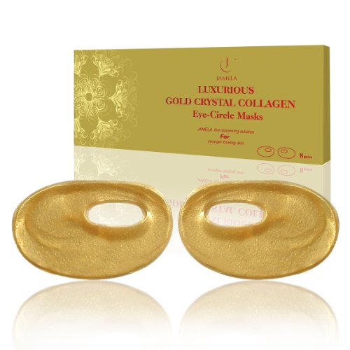 Jamela - 24k Gold Eye Circle Masks ( 8 pairs) - New Improved Formula