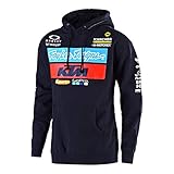  Troy Lee Designs Sudadera con Capucha KTM Team Azuloscuro (M, Azuloscuro)