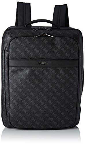 Preisvergleich Produktbild Guess Herren Bags Backpack Rucksack, Schwarz (Black), 18x45x34 Centimeters