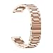 Produktbild Uhrenarmband, Armband, Uhren, Uhrarmband, Ohwens 4 Farben für Universal-Uhrenarmband, Armband mit Schnellverschluss aus Edelstahl, 18 mm, 20 mm, 22 mm für Gear S3 Frontier Classic S2 (22mm, Rose Gold)