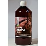 GALAPO HORSE GOLD, Pflanzen-Elixier aus fermentierten Kräutern, Obst, Gemüse & Tee für Pferde - Immunsystem, Atemwege, Verdauung, 1000ml