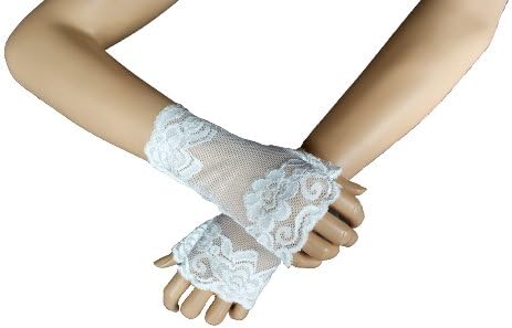 Tuebella Care Vampire Victorian Wedding Lolita Gloves length 15 cm