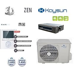 Kaysun - Pack Climatisation Gainable Kp-52 Dvn10 Unite Exterieure 5200W + Unite Interieure + Commande Kc-03 Sps ( Habitation 60M2)