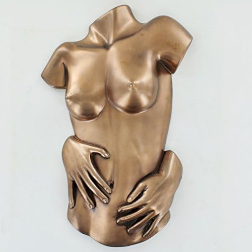 Lady Bust Cold Cast Bronze Wall Plaque by Love Is Blue