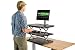 Produktbild Uncaged Ergonomie cdm2-b hoch Ergonomischer Laptop und Desktop stehen Schreibtisch – Schwarz
