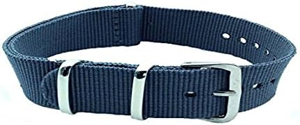 G10 NATO MOD NYLON WATCH STRAP, Choice of Styles &amp; Sizes (NIMBUS, 20mm)