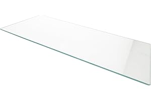 sparefixd Mensola in vetro per frigorifero e congelatore, larghezza 400 x profondità 185 mm, per Whirlpool