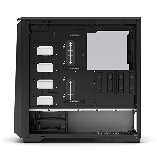 Phanteks Eclipse P400S Tempered Glass Midi-Tower Negro  Color blanco carcasa de ordenador - Caja de ordenador  Midi-Tower  PC  Acrilonitrilo butadieno estireno  ABS   Vidrio  Acero  ATX EATX Micro-ATX Mini-ATX  Negro  Blanco  Multi 