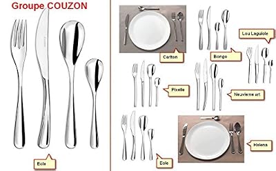 COUZON Ménagère COUZON 24 ou 48 pièces originalité et innovation de MadeInNature® (24 pièces, Eole COUZON)