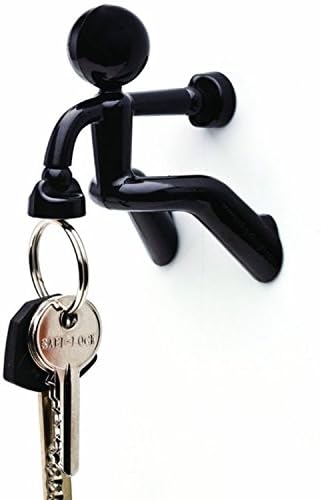 UUOUU Black Key Pete Strong Magnetic Key Holder Hook Rack Magnet