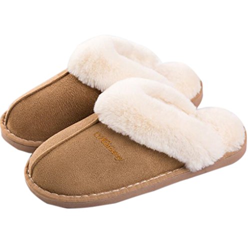 furry mule slippers