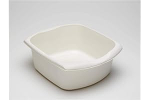Addis Rectangular Washing Up Bowl, Linen, 9.5 Litre, 38cm x 14cm