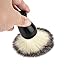 Anself Shaving Brush Beard Cleaning Shave Brush Man Facial Cleaning Brush / Tool Black Handle Male Cleaning Appliance