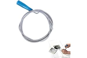 ACONDE Rohrreinigungsspirale, Abflussspirale, mit Bohrspitze, for Rohrreinigung von Verschiedenen Abflussrohren, 3M