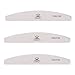 MAKARTT® 10pcs/ pack Professional Zebra Nail Files Washable Double Sided Emery Board 150/150 Grit Nail Buffering Files (150/150 Grit)