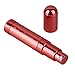 Red 8ML Stylish Practical Travel Refillable Aftershave Perfume Makeup Spray Bottle Metal Bullet Atomizer