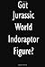 Produktbild Got Jurassic World Indoraptor Figure: Jurassic World Indoraptor Figure Diary Journal