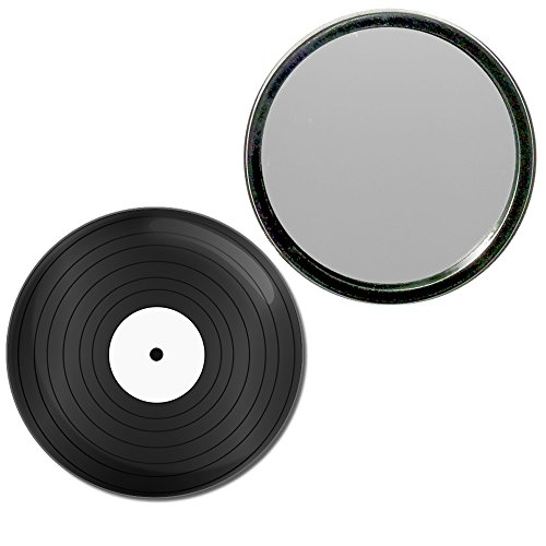 Vinyl Record - 55mm Round Compact Mirror