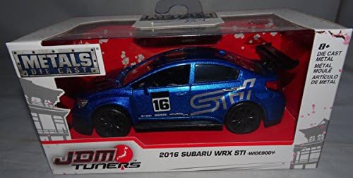 Jada Subaru WRX STI Widebody JDM Tuners Blue 1:32 Scale 99118
