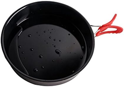 Ceramic Frying Pan Outdoor Flat Frying Pan Non-stick Pot with 9 Inch Frying Pan