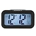 Produktbild Anself LED Digital Wecker Reisewecker Watch Wiederholung Snooze Licht Aktivierten Sensor Hintergrundbeleuchtung Zeit Datum Temperaturanzeige (Weiß)