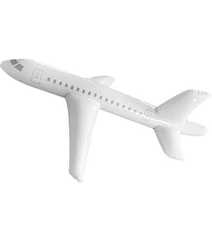 LG-Imports Aufblasbares Flugzeug - Ca. 64 Cm Groß, Bunt, Ideal Für Garten, Strand & Kinderparty