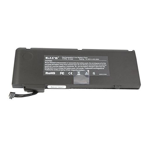 BLESYS – 10.95V 63.5Wh A1322, Apple MacBook Pro 13 Zoll Unibody A1278 2009 2010 2011 Ersatz-Laptop-Akku passen APPLE MacBook Pro 13 „MB990LL/A, MB991LL/A Laptop - 5