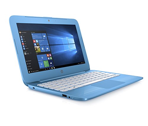 HP Stream 11-y000na 11 6-inch Laptop  Aqua Blue  -  Intel Celeron N3060  2GB RAM  32GB eMMC  Office 365  1TB OneDrive Cloud Storage  1 Year Free Subsc