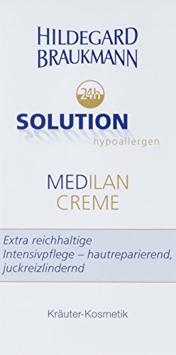 Hildegard Braukmann 24h Solution Hypoallergen femme/women, Medilan Creme, 1er Pack (1 x 50 ml) - 4