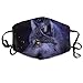 Produktbild Galaxy Wolf Anti-Dust Earloop Mouth Masks for Women Men, Anti Flu Pollen Germs Climbing Climbing Half Face Mouth Mask - Adjustable Band Face and Nose Cover