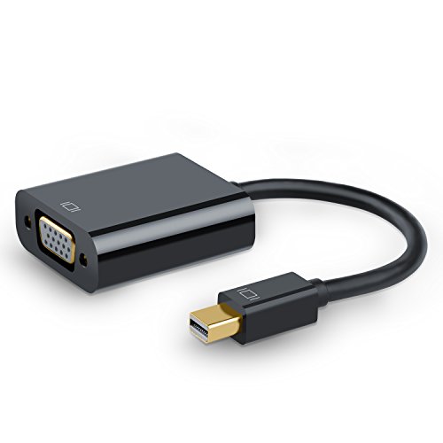 Mini DisplayPort auf VGA Adapter / Konverter | Apple / Lenovo / PC Grafikkarten | Full HD 1080p - 2
