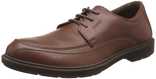 woodland men's leather boat shoes
