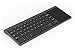 Produktbild ZSY Mini 2.4G Wireless Tastatur 59 Tasten Wireless mit Touchpad Tastatur Schere Fuß Wireless Keypad