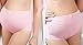 DEHANG Women Ladies Pleated High Waist Cotton Maternity Panties Size M - Pink